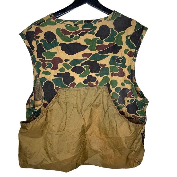 Vintage “Bape” Style Camo Hunting Vest Medium - Picture 3 of 4